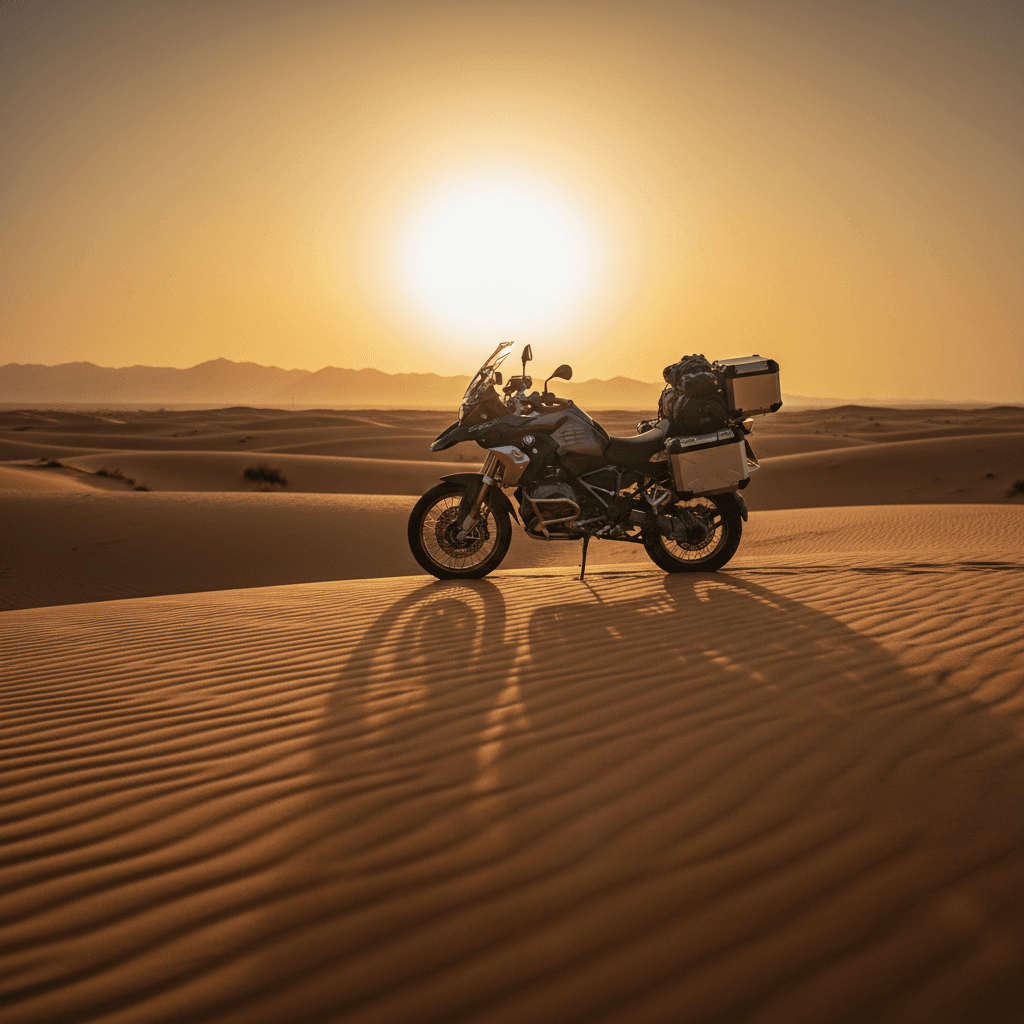Le moto sono già lì. Tu pensa solo al volo.