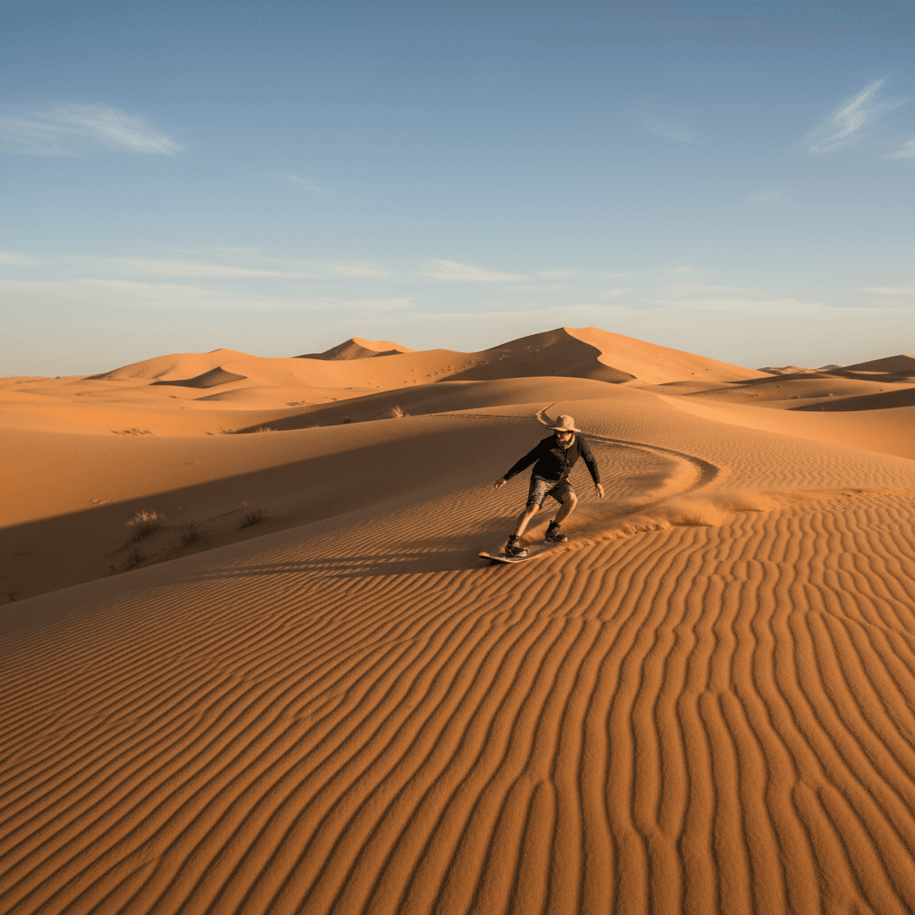 Sandboarding